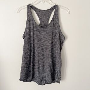 Lululemon Size 8 Essential Tank Workout Athletic Sleeveless Gray Heathered